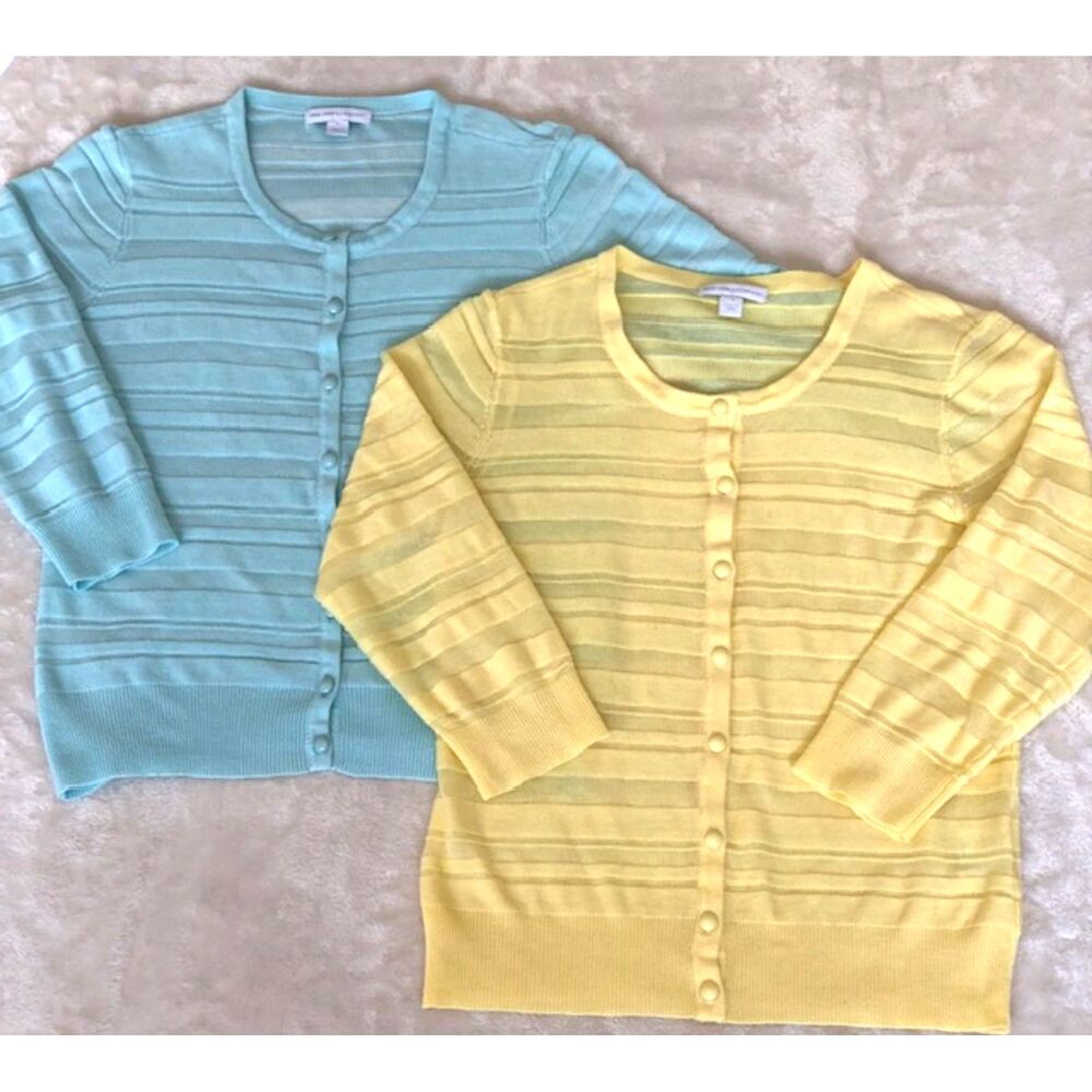 Grandmacore Librarian Chic Cardigan Sweater Bundle